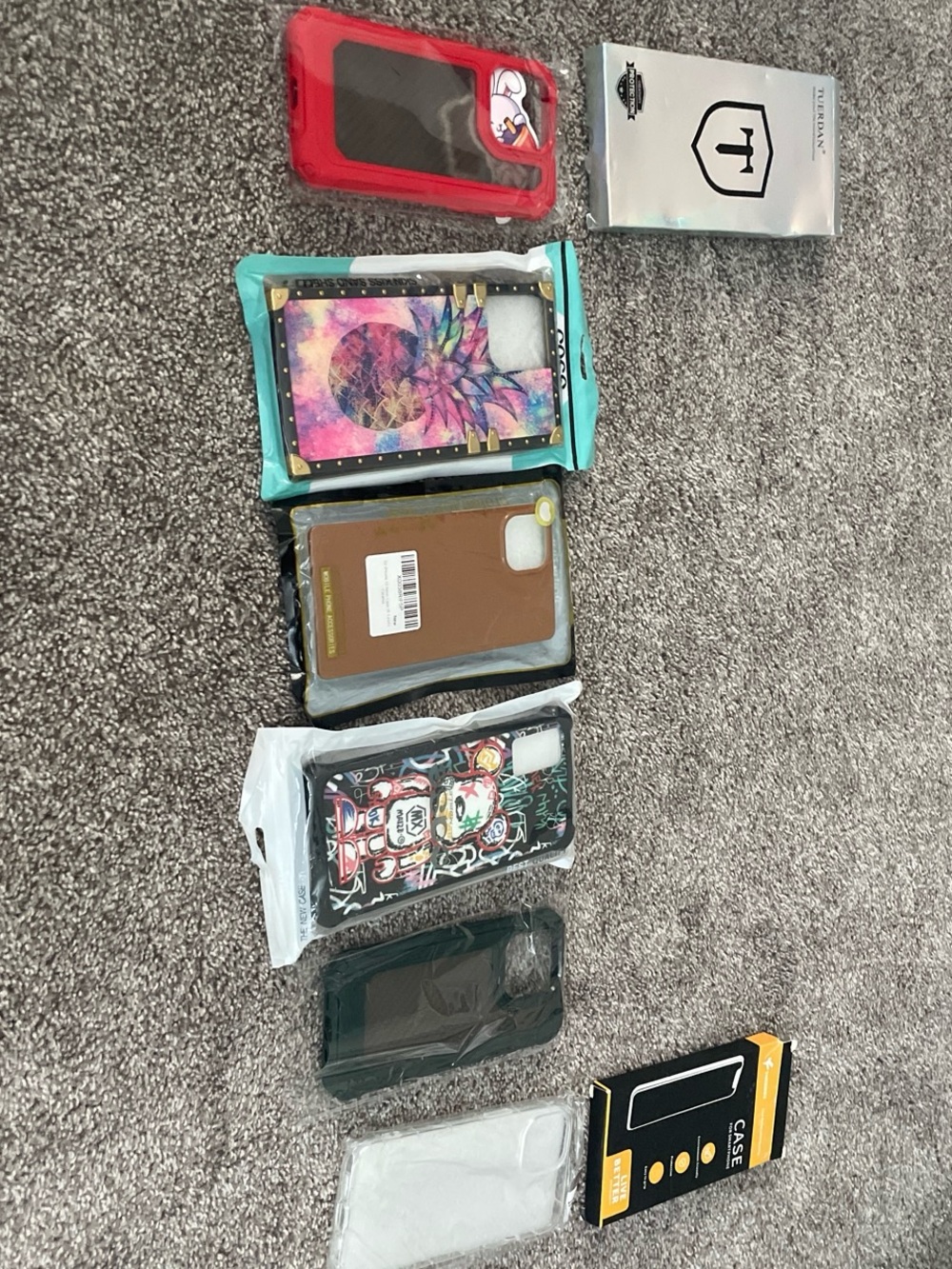 Set of 6 Random Phone Cases